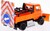 Bburago 1:43 servisné vozidlá Road Security with Snow Plough and Signal Board