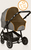 LIONELO Slnečná clona na kočík Stroller Sun Cover Black Carbon