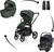 Kolica Move Cross 5X + autosjedalica Baby-Safe Core, Oak Green