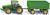 SIKU Farmer - traktor John Deere s vlekom, 1:50