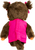 Monchhichi Mončiči mamma con bambino rosa 20cm