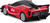 Maisto RC - DIE-CAST METAL so svetlami, FXX-K EVO, 1:41, 2,4 GHz, USB, XTR, Bluetooth 5.0