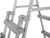 Bestway Escalera de seguridad Flowclear 1.22m