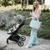 BABYONO Wickeltasche Carmen - grau