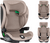 PETITE&amp;MARS Столче за кола Elite Fix Pro i-Size Tan Brown Air 100-150 cm (15-36 kg)