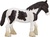 Mojo Clydesdale kôň čiernobiely