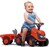 Falk 260C Baby Kubota ride-on traktor s prívesom, hrable &amp; lopata