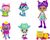 Gabby's Dollhouse Figuren-Multipack – Feier