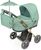 DeCuevas 85073 Skladací kočík pre bábiky so slnečníkom a taškou Capriccio 2025 - 60 cm