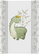 CEBA Podložka prebaľovacia 2-hranná s pevnou doskou (50x70) Ultra Light Dino King