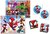 EDUkit - Spidey a jeho úžasní priatelia 4v1 (pexeso, 48 + 30 puzzle, 6 kociek)