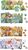 KukiKuk 80063 - Veľké Puzzle loto Ročné obdobia
