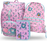 BAAGL SET 3 Airy Minecraft Panda: zaino, astuccio, sacca