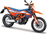 Maisto - Motocykel so stojanom, 2023 KTM 690 SMC R, oranžovo-modrá, 1:12