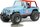 BRUDER 02541 Jeep WRANGLER Cross Country modrý s figúrkou jazdca