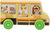 Trefl Magnetické vozidlo - Školský autobus - 3 prvky