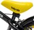 Detský balančný bicykel s brzdou Baby Mix Traveller čierny