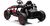 Elektrische Go-Kart SPORT-KART 24V, rot, EVA-Räder, Kunstledersitz, 2 x 50W Motor,