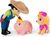 Paw Patrol hrdina s figúrkou Skye