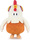 FALL GUYS Chicken plyšová hračka 25cm