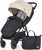 PETITE&amp;MARS Kočík športový Royal3 Black Sahara Beige