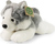 Cane husky di peluche sdraiato 20 cm Eco-Friendly