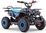 Benzínová štvorkolka pre deti Beneo Motors Explorer modrá - 50cm3