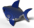 EUGY Žralok 3D kartonová skládačka