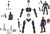 MARVEL HERO BLOKEES Classe Campione 03 Capitan America