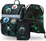 BAAGL SET 3 Zippy Draghi: cartella, astuccio, sacchetto