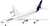 Plastic ModelKit letadlo 03803 - A340-300 Lufthansa New Livery (1:144)