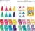 CONNETIX® Glitter Castle Pack magnetická stavebnica 48 ks