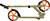 Kolobežka Street Surfing URBAN XPR Brown Orange