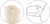 BABYONO Hrnček ergonomický s uškami 120 ml beige 6m+