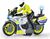 Dickie Policajný motocykel 17 cm s jazdcom
