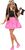 Mattel Barbie DELUXE STYLE Modell rózsaszín vinil szoknyával és fekete felsővel