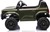 Elektrické autíčko Toyota Landcruiser 12V, vojenské zelené, široké jednomiestne sedadlo, 2
