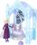 Mattel Disney Frozen Piccola bambola Elsa - Nascondiglio di ghiaccio