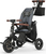 QPLAY Tříkolka Nova Deluxe 5v1 Grey, 10-72 měsíců