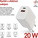 Sieťový USB adaptér (zdroj) GaN PD 20W