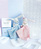 Doudou Darilni set roza - zajček z miško 10 cm