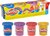HASBRO - Play-Doh 4ks téglikov metalickej farby