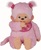 Monchhichi Mončiči dievča ružové s podbradníkom XL 80cm