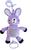 Zajačik babyted naťahovací plyš 30cm záves na postieľku/kočík