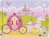 Bigjigs Toys Drevené puzzle princezná s kočiarom