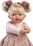Llorens 33158 ROBERTA - realistická bábika so zvukmi a mäkkým látkovým telom - 33 cm