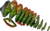 EUGY Chameleon 3D kartonová skládačka
