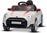 Elektrické autíčko BMW Mini Cooper 12V, biele, USB Vstup s Bluetooth pripojením na MP3 Pre