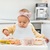 BABYONO Puha műanyag előke BPA-mentes zsebszürke 6m+
