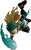 Bandai Figura My Hero Academia - The Amazing Heroes-Plus-Izuku Midoriya III, 12 cm